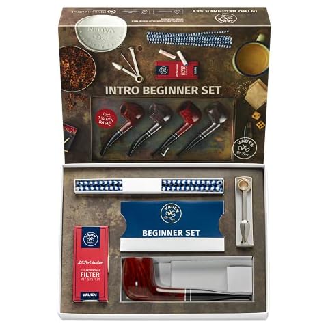 Vauen Pipe Smoking Starter Kit - Brown and Straight Version Cover