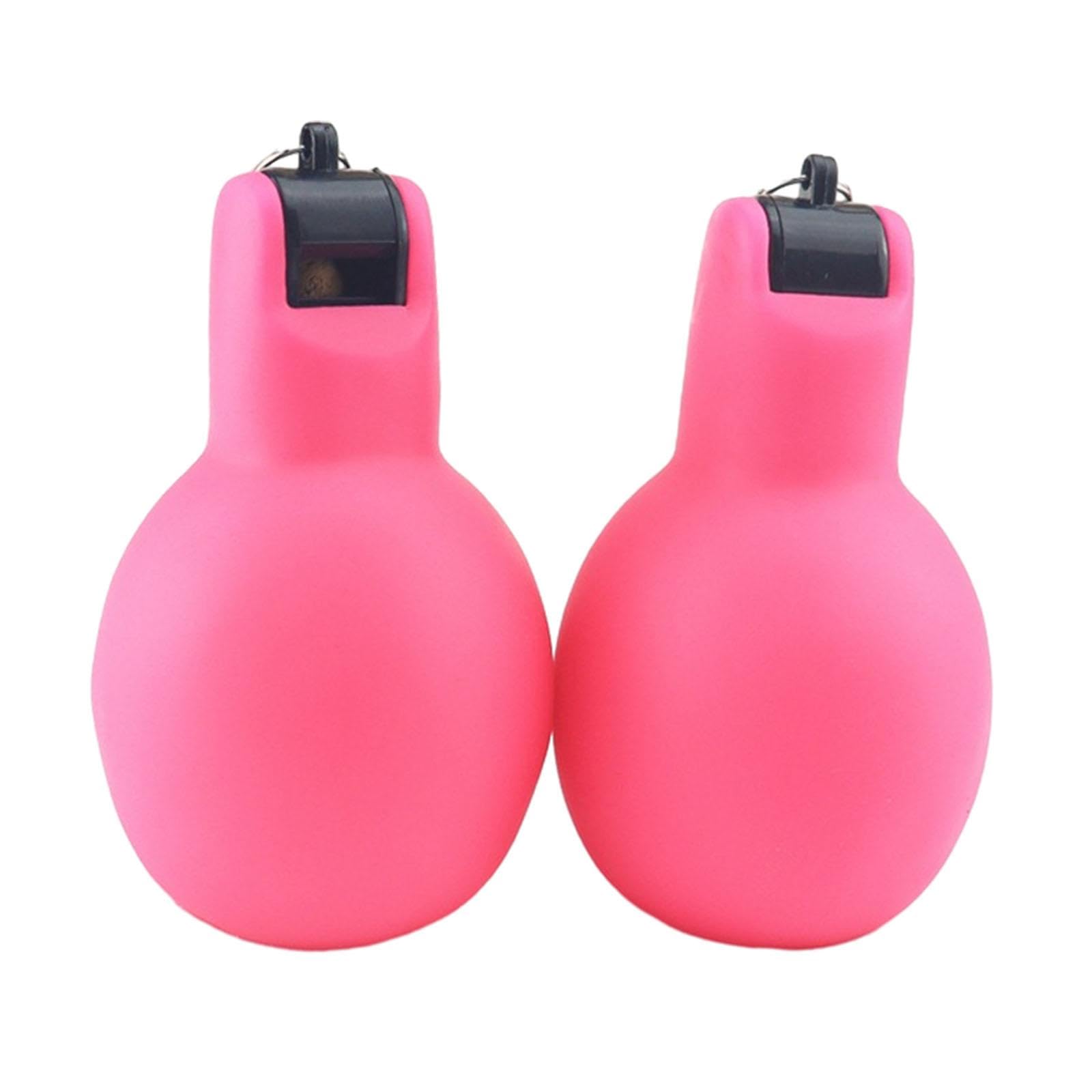 THE STYLE SUTRA® 2 Pieces Hand Squeeze Whistles Manual Loud for Training Referees Home School Pink | Sporting Goods | Outdoor Sports | Camping & Hiking | Emergency Gear | Safety Whistles-image-9