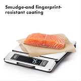 OXO Good Grips Bilancia da Cucina in Acciaio Inossidabile da 5 kg - 6