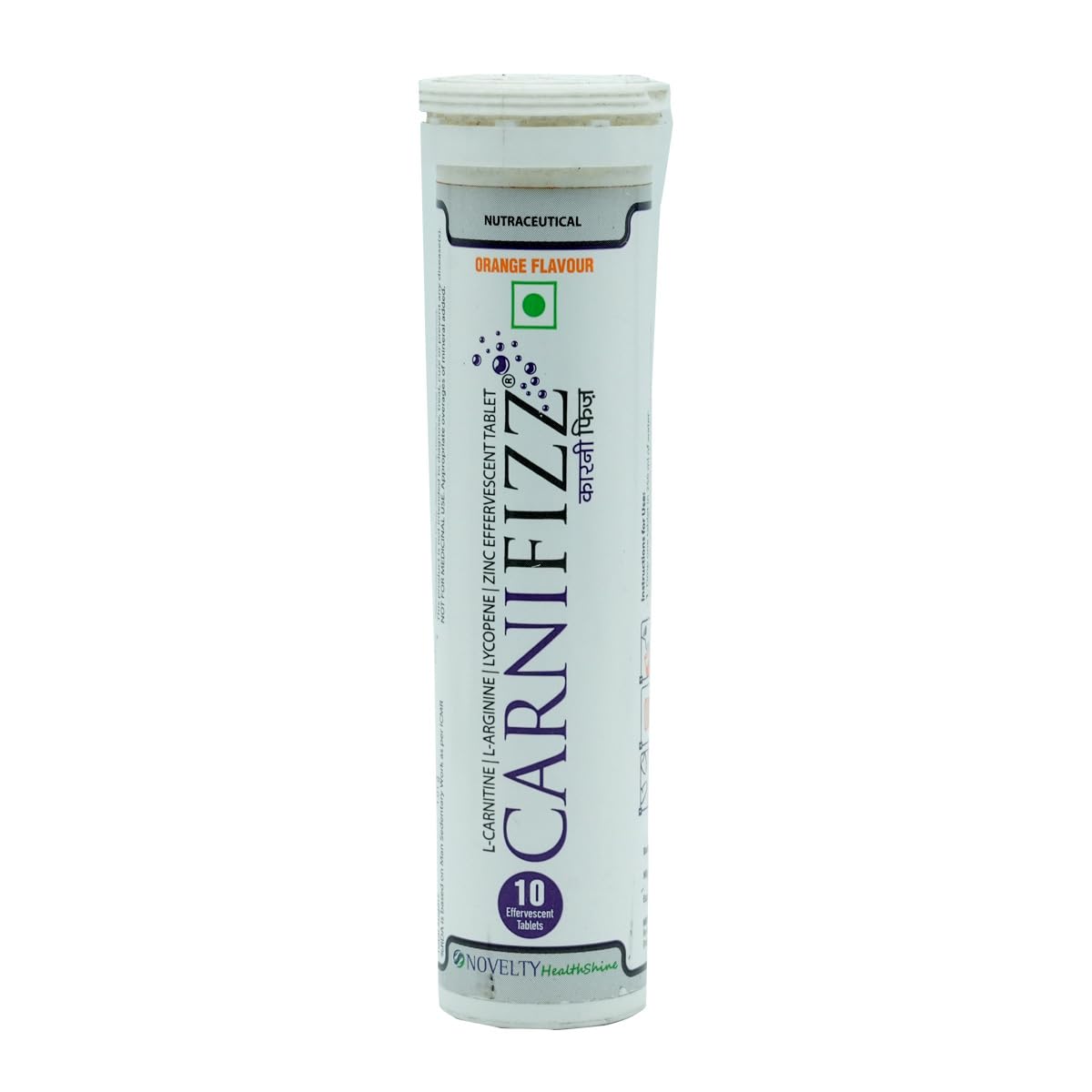 Carnifizz Orange Effervescent - Bottle of 10 Tablets