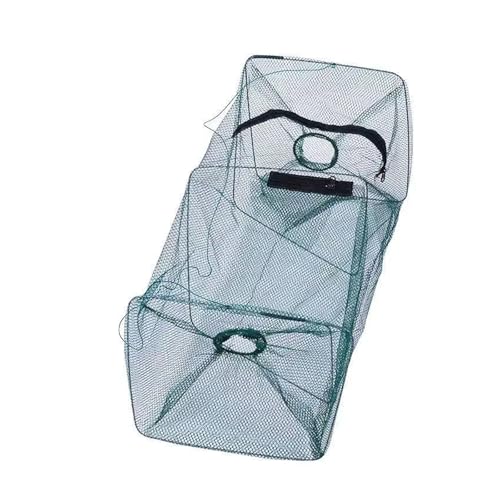 Trampa De Red De Pesca Red de Pesca de Peces, Malla, Jaula de Red, Pesca de cangrejos, Carpa, Cangrejo, Accesorios for atrapar Moscas Marinas 73 (Size : 50CM 20CM 20CM Cover)