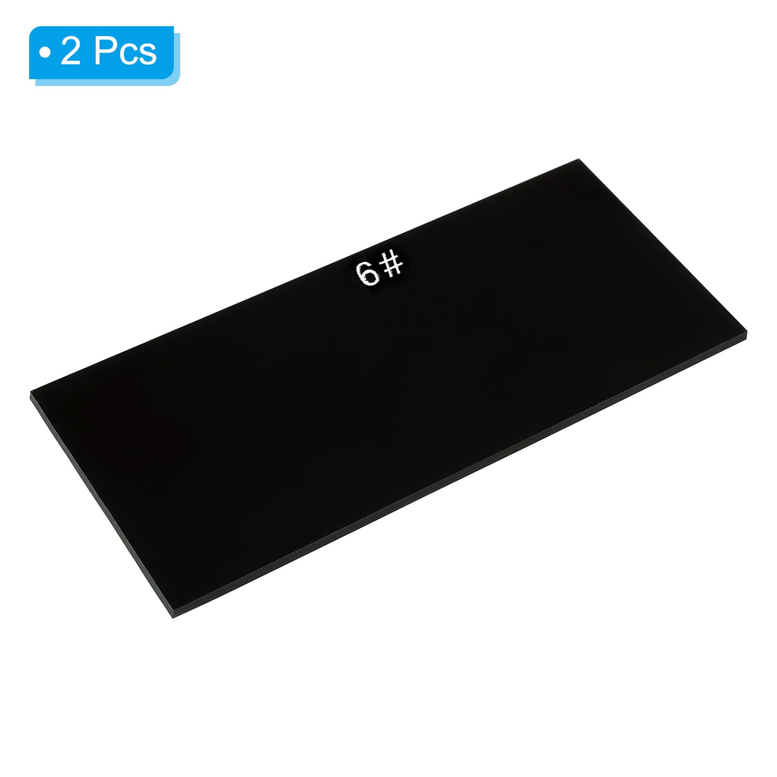 PATIKIL Welding Len Shade 6 Glass 4-1/4"x 2" - Image 3
