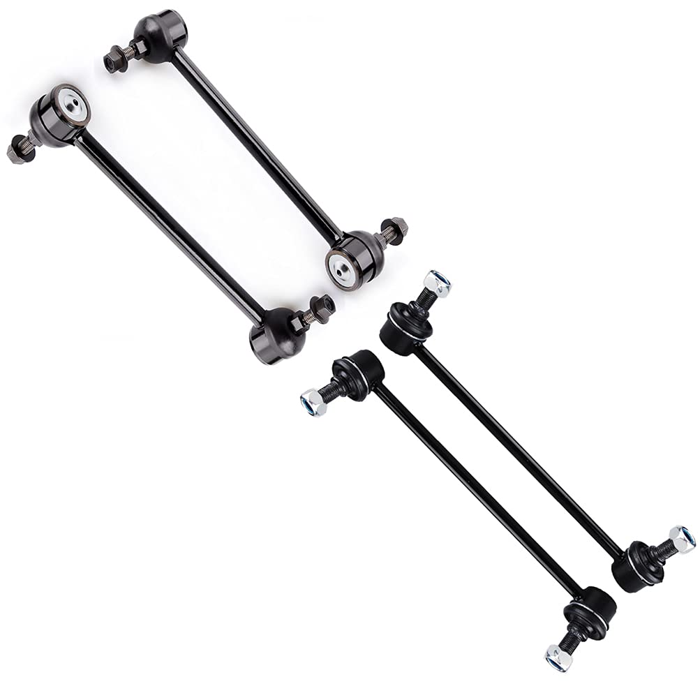 4-PC SET Suspension Kit fit 2012-2017 for Toyota Camry 2013-2018 for Toyota Avalon 2013-2018 for Lexus ES350 2013-2018 for Lexus ES300h Front and Rear Sway Bar End Link