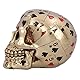Nemesis Now Totenmann-Hand, goldene Spielkarte, Totenkopf-Ornament, Harz, 15 cm