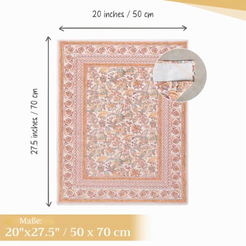 Maison d'Hermine Küchenhandtuch 100% Baumwolle (50 cm x 70 cm, Set von 3) – Ansicht 4