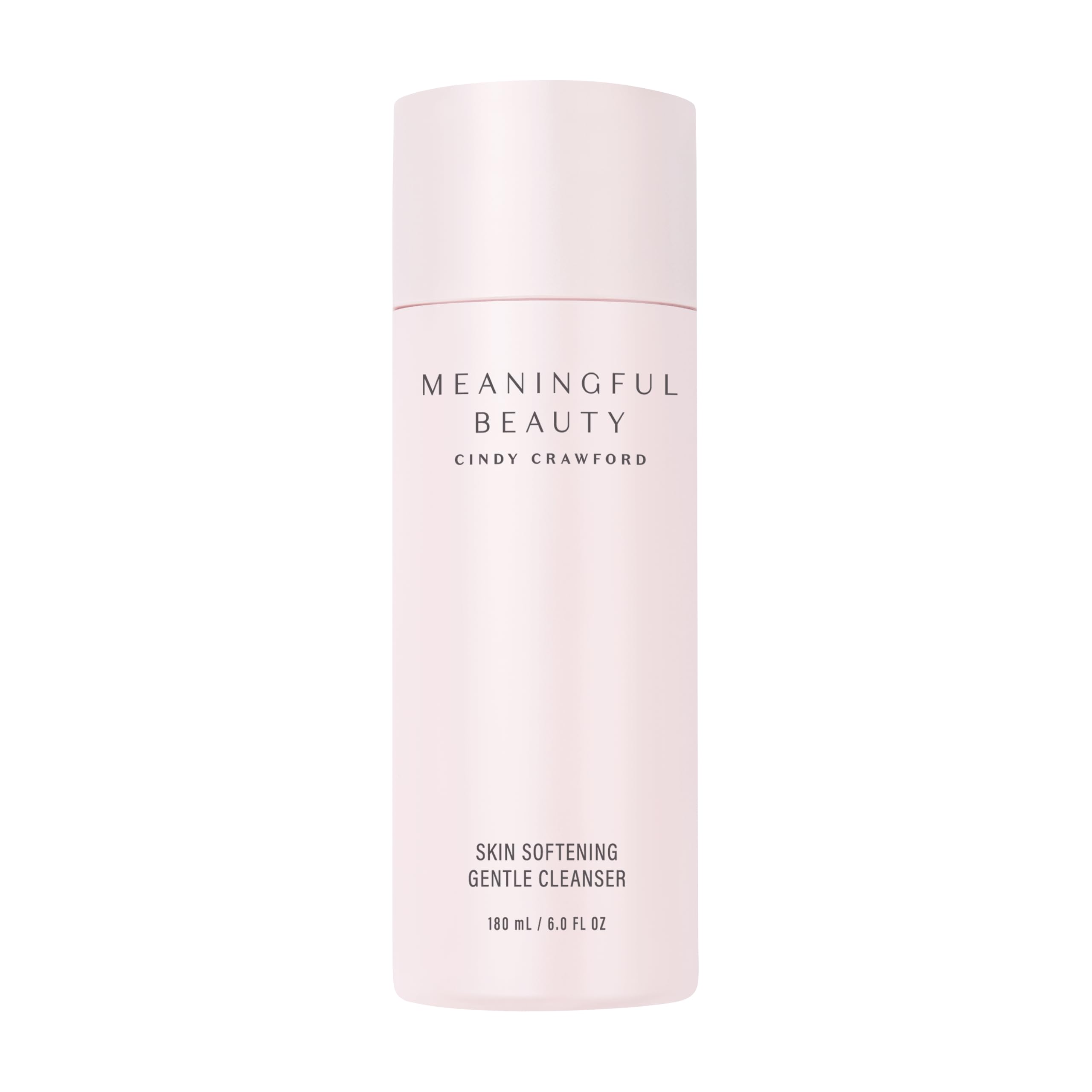 Meaningful Beauty Skin Softening Gentle Cleanser Non-Foaming Face Wash Cream for Hydration and Smoothness Anti-Aging Skincare Facial Cleanser