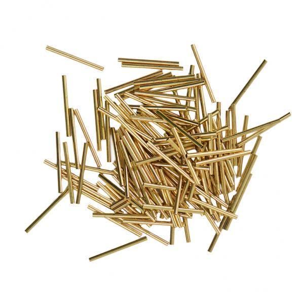 SNAPPSY 8x50pcs Curved Smooth Long Tube Spacer Beads Jewelry Making Findings DIY Gold-picture-33