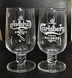 1 Pint-Glas Carlsberg Gläser, 2 Stück