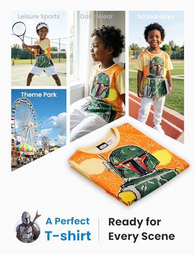 Image of Disney Princess Frozen Marvel Stitch Minnie Mickey Star Wars Girls /Boys Athletic Shirts UV Quick Dry Graphic T-Shirt 2-9 Year