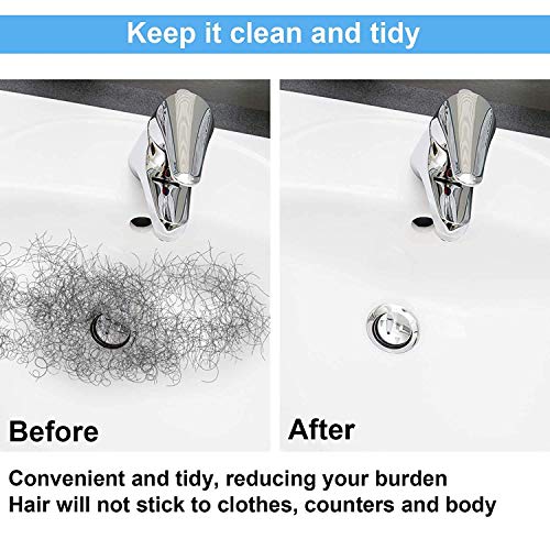 Image of Scholazs Beard bib - Apron Cape Beard Trimming Bib for Men Shaving & Hair Catcher Non-Stick Hair Catcher Grooming Cloth Waterproof with 2 Suction Cups for Mirror