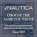 Nautica Golf Umbrella & 2-Person Umbrella Set - Auto Open Portable, Lightweight & Folding - Large Windproof Umbrellas for Rain, UPF50+ UV, Sun & Wind Resistant Protection (Black, Gray, & Lime)