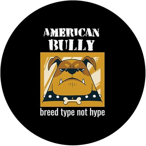 Miniatura 3 de American Bully Breed Type Not Hype American Bully PopSockets PopGrip intercambiable PopGrip