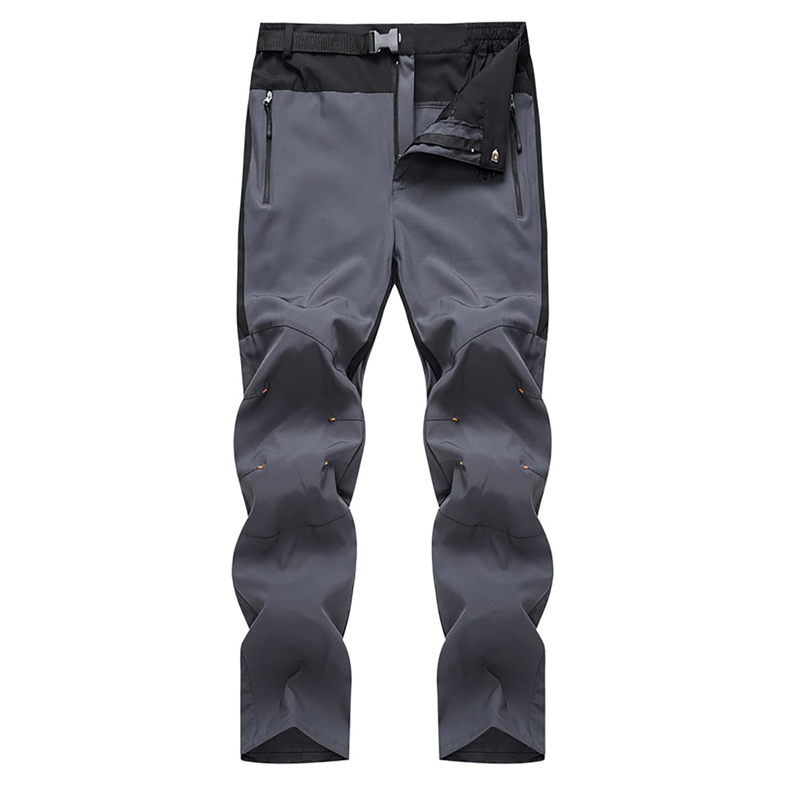 G&F Pantalones de Trekking Softshell Impermeables Pantalones de Escalada Caminata con Bolsillos con Cremallera Secado Rápido
