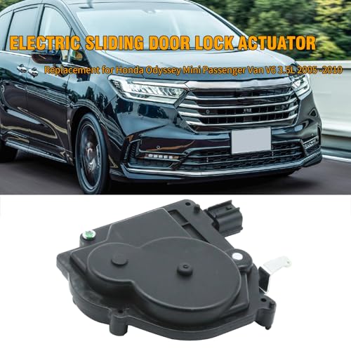 Image of 72663SHJA21 Power Sliding Door Lock Latch Actuator, Replacement for Honda Odyssey Mini Van V6 3.5L 2005 2006 2007 2008 2009 2010, Replaces 72663-SHJ-A21 (Passenger&Driver Side)