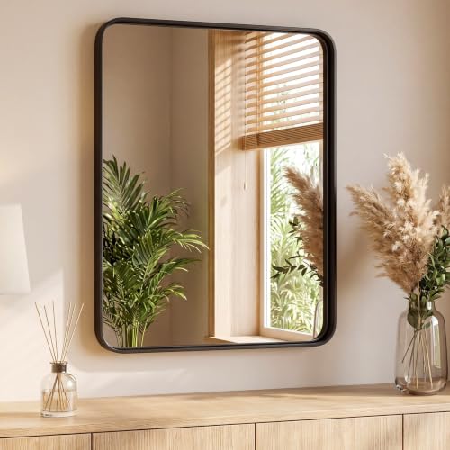 Image of Sweetcrispy Bathroom Mirror 36x24 Inch, Vanity Mirror for Wall