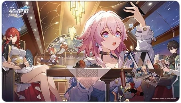 崩壊:スターレイル B4プラマット 1セット4枚 Amazon.co.jp: 崩壊：スターレイル 公式グッズ 正規品 ゲーミング