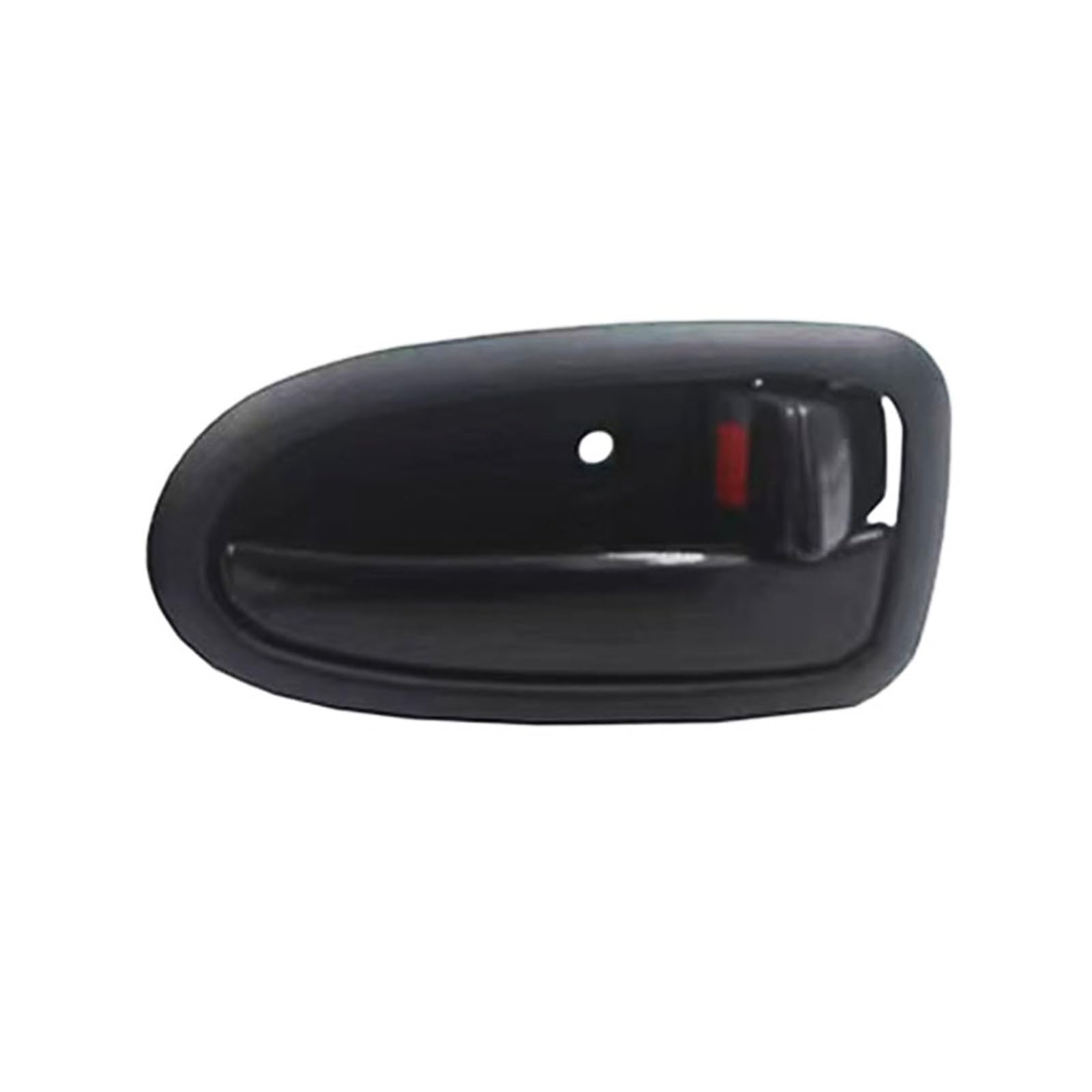 TRASH BIN Interior Inside Door Handle Car Left Right Interior Door Handle Black Chrome Inner Handles for Hyundai for Matrix 2001-2010(Black Right)