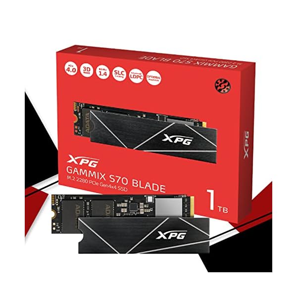 SSD ADATA XPG GAMMIX S70 Blade 1TB PCIe Gen4x4 M.2