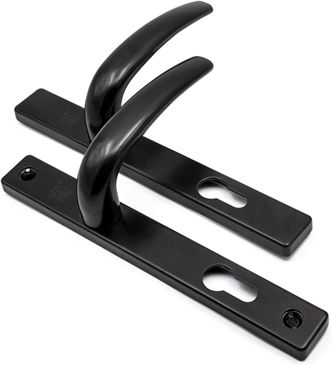 Poignée de porte verrouillable pour cuisine et balcon isolés de style contemporain