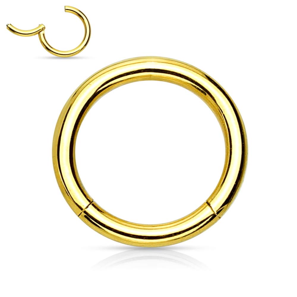 Treuheld® | Segmentring-Clicker aus Chirurgenstahl | 67 Größen