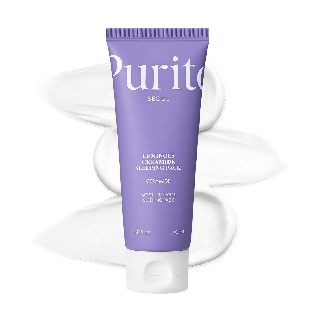 PURITODermide Cica Barrier Sleeping Pack 2.7 fl.oz / 80ml ceramide and centella, night cream, sensitive type, moisture pack