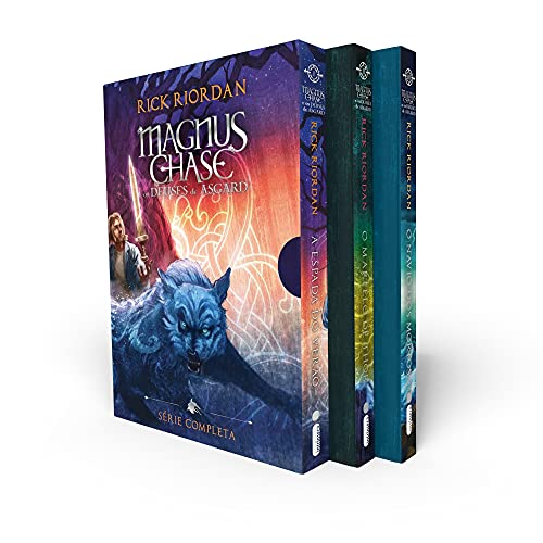 Box Magnus Chase e os deuses de asgard