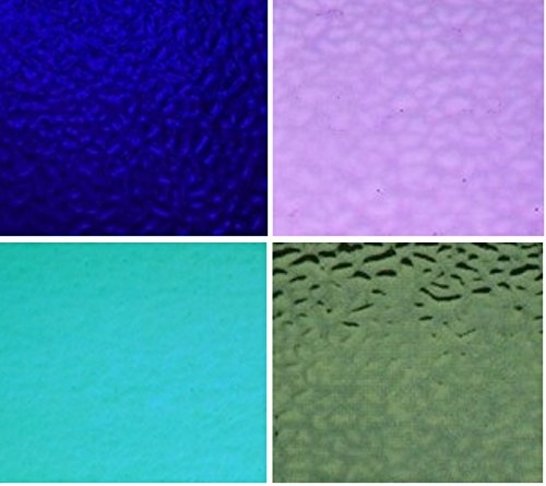 Wissmach Stained Glass Sheet Pack - 4 Sheets of English Muffle