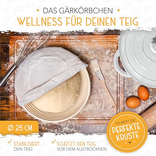 KRUSTENZAUBER Gusseisen Topf Brot Backen für ein gelungenes Brot zu Hause – Ansicht 4