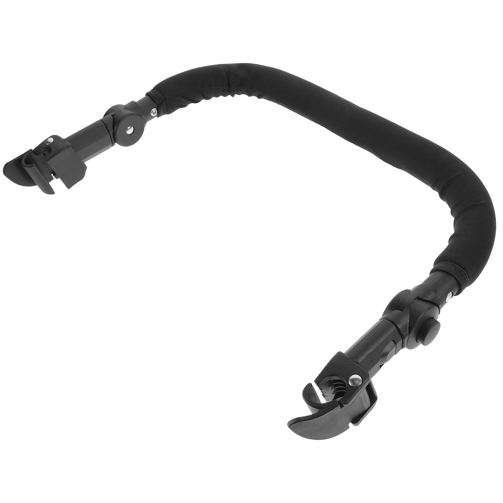 Verstellbare Armlehne für Kinderwagen aus Flexiblem Kunststoff und Schwamm Sicherer Kinderwagengriff Verlängerung für Verschiedene Babywagen Modelle Zufälliger Stil