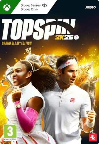 TopSpin 2K25: Grand Slam Edition para Xbox, el videojuego de tenis para tus tardes de juego