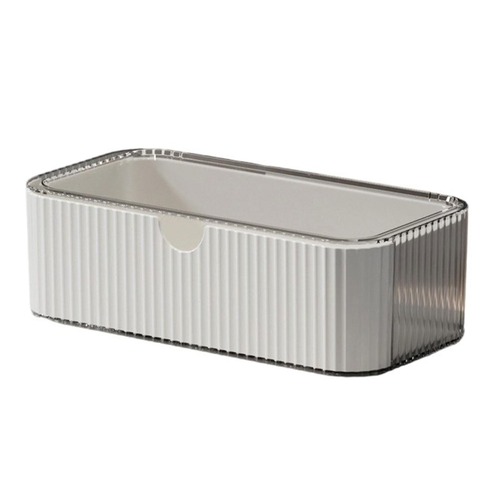 Buxuaaaa Display Cabinet Storage Structure with Angled Shelves Multilayered Cosmetic Planner Bathroom Countertop Space Saving Container Multiple Layer Conceit Planner
