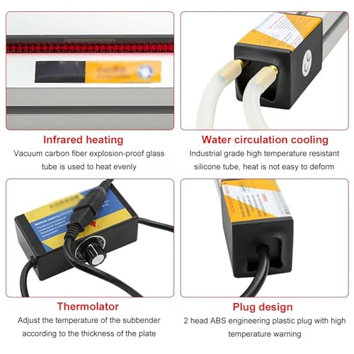 Machine à cintrer d'angle acrylique pour fabriquer une boîte à lumière