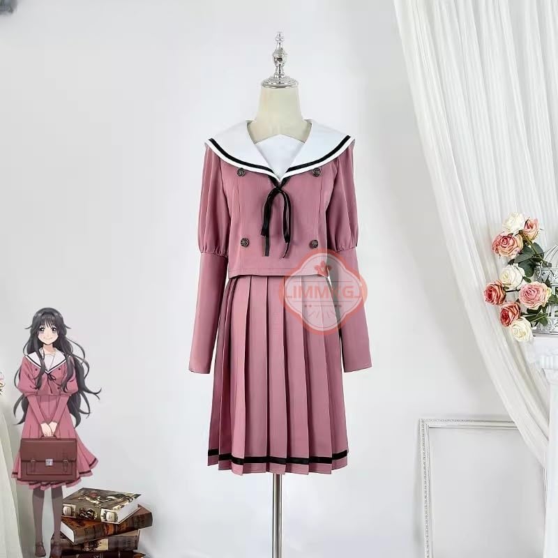 Amazon.co.jp: 薫る花は凛と咲く コスプレ衣装 制服 和栗薫子 cosplay