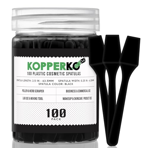 Mini Lotion Spatulas for Cosmetics and Skincare (100)