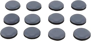 Corrediça Adesiva para Eletrodomésticos, 12 Peças Almofada Adesiva Redonda para Eletrodomésticos PTFE Autocolante Prático para Cafeteiras