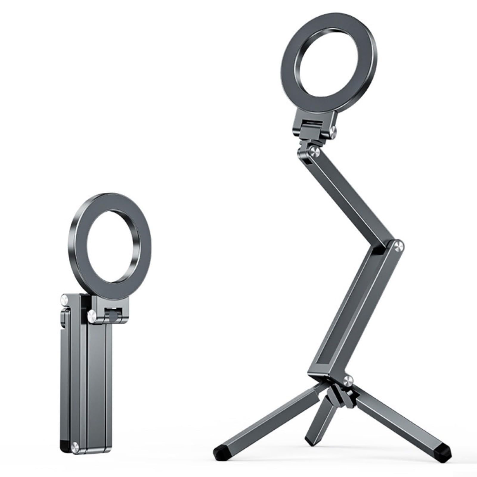 Trípode para smartphone Wodsty contra fotos borrosas soporte de aluminio ajustable portátil