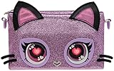 Purse Pets Clutch Purdy Purrfect Kätzchen - Kindertasche und Spielzeug in einem, Wird mit leuchtenden Augen in Regenbogenfarben lebendig, für Kinder ab 4 Jahren