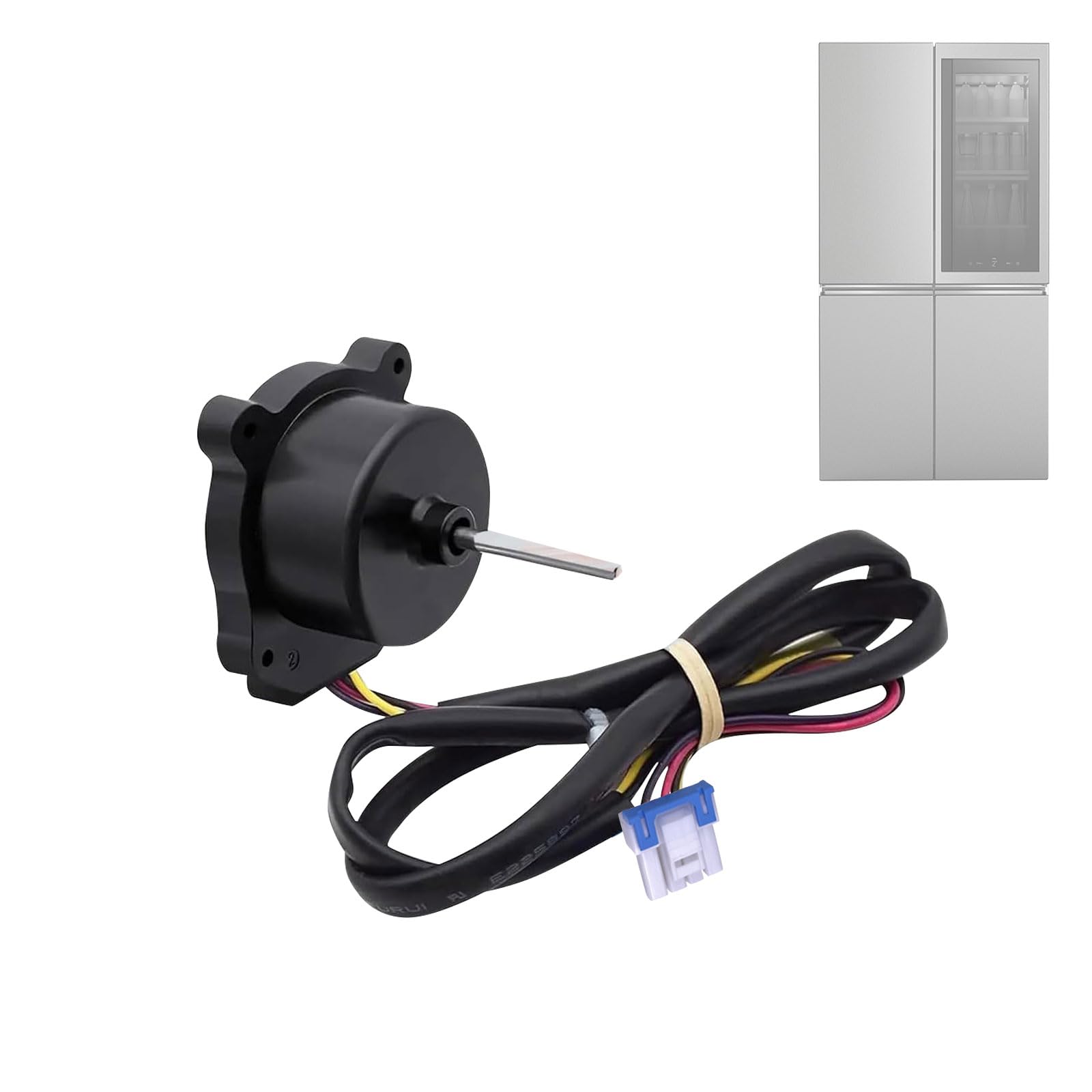 Elnwnnkc Efficiency Fan Motor Replacement Fixing Refrigerator Overheating Noise and Poor Refrigerating Concerns Effectively Refrigerator Cooling Motor