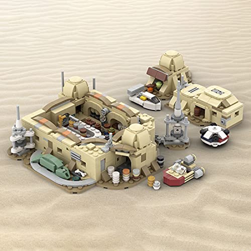 Bulokeliner Technik Raumschiff Modell, MOC 57537, 865 Klemmbausteine MOC Technik Sci-Fi-Kriegsszene Bauset, UCS Super… – Bild 5