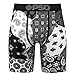 PSD Underwear Men's Bandana Street Boxer Brief 3 Pack, Multi, L