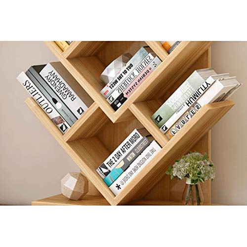 Zasuan Simple Bookshelf Racks Simple Modern Living Room Storage Rack Bedroom Children's Bookshelf Floor Students Bookcase Bookcases (Color : Pink) #TOP6