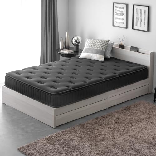 �^���X�̃Q�� �}�b�g���X �Z�~�_�u���y�N�b�V�������A�b�v�I�s���[�g�b�v�z�{���l���R�C�� �Ɍ�22cm �����x �j�b�g���n ���ʃ��b�V�� �u���b�N 17810150(102858)