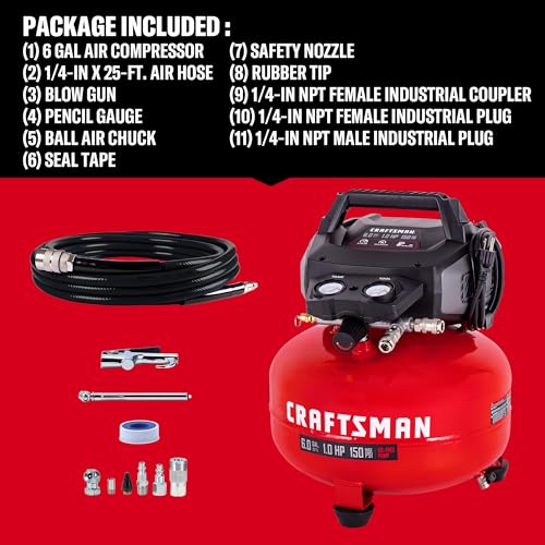 CRAFTSMAN 6 Gallon with Kit