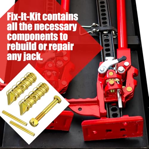 Image of Blulu 2 Sets High Lift Jack Repair Kit Compatible with Fk-1 Fix-it-kit for Jacks Accessories Replacement Farm Jack Accessories