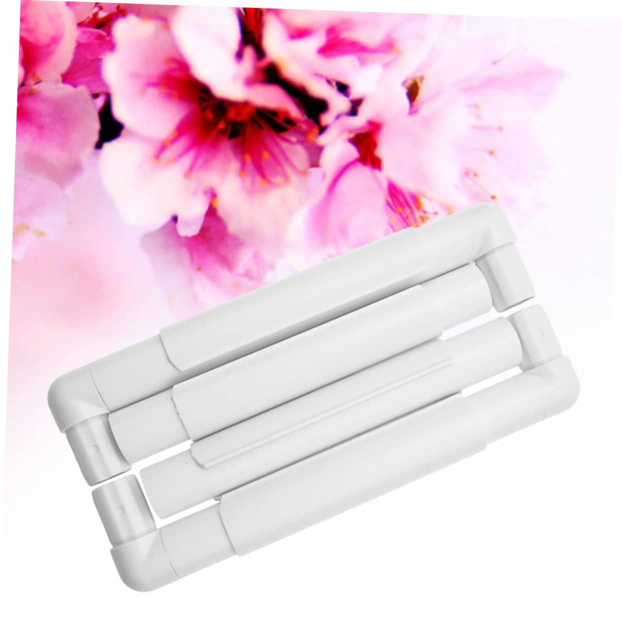 HOODANCOS Clip Embroidery Frame Square Embroidery Hoop Stand for Quilting Cross-Stitch