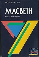 York Notes on Macbeth by Shakespeare 0582022800 Book Cover