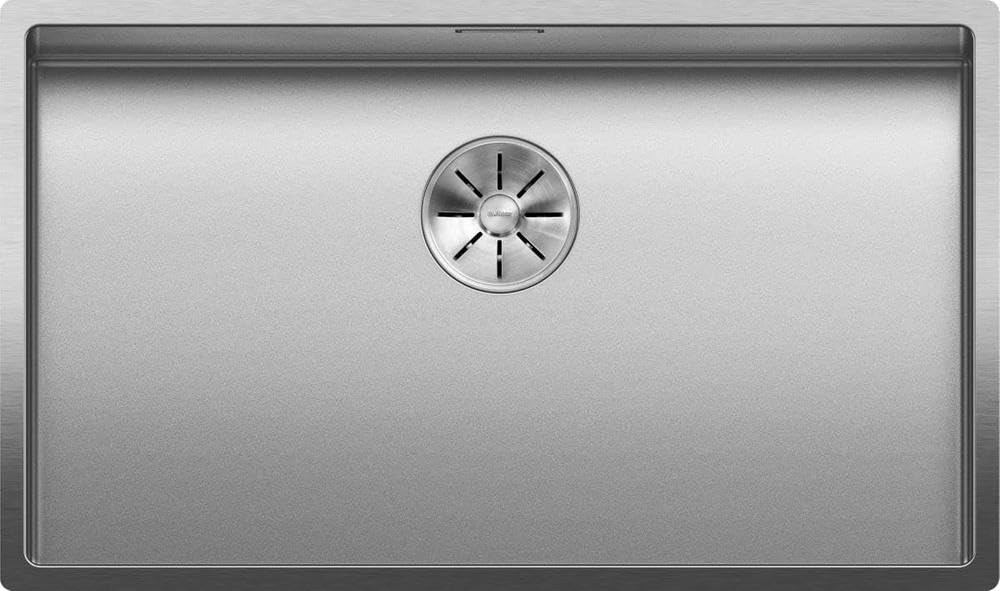 Blanco 523387 | Évier de cuisine en acier inoxydable CLARON 700-U | Couleur/Finition : acier durinox 700mm