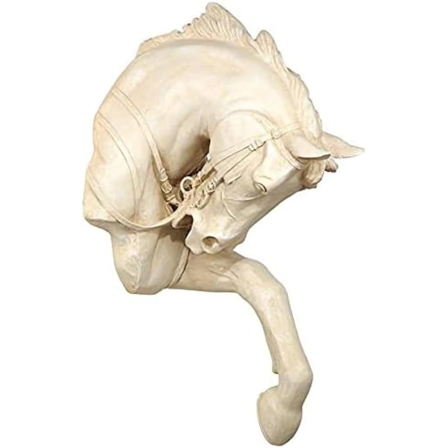 K. Cantarella Thoroughbred 馬の彫刻 馬 / Horse Designed & folded
