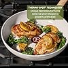 T-Fal Revive Ceramic Nonstick Cookware Set, Oven Safe Up to 350ºF, 12-Piece, Includes Stockpot, Saucepan, Skillet, Frying Pans, Utensils, Ceramic Pots and Pans Set, Beige Granite #4