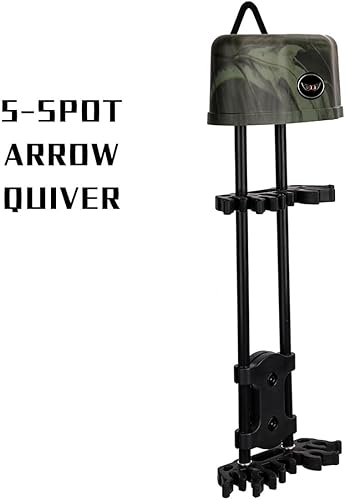 Miniatura 9 de LWANO Carcaj de 5 flechas, carcaj de arco compuesto de tiro con arco para caza con liberación rápida